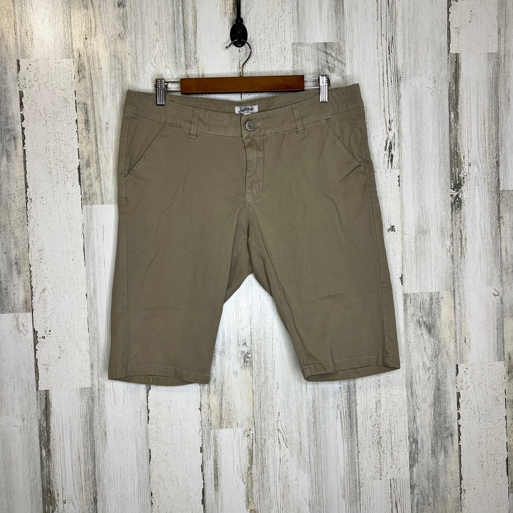Southpole Girls  Khaki Shorts Tan Size 16